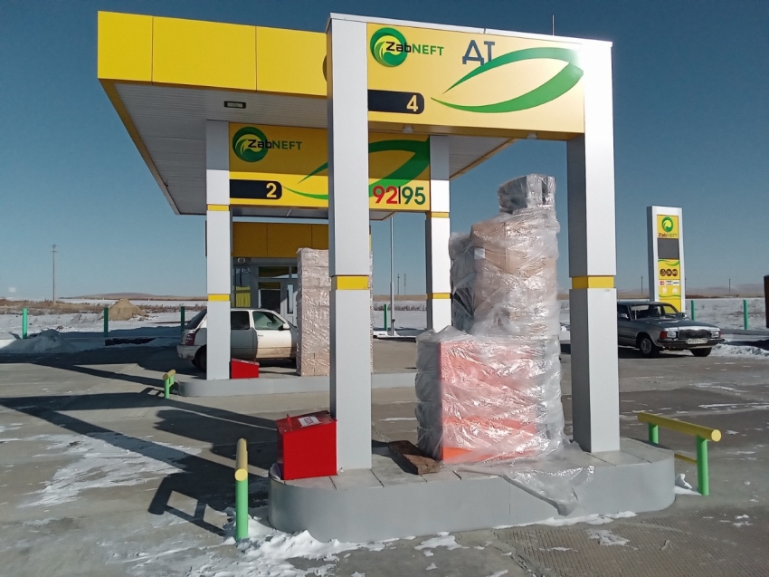 Первая автозаправочная станция ​появилась в поселке Ясная Оловяннинского района Zабайкалья 